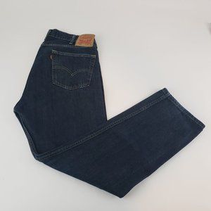 Levi 505 38 x 30 Dark Wash Jeans